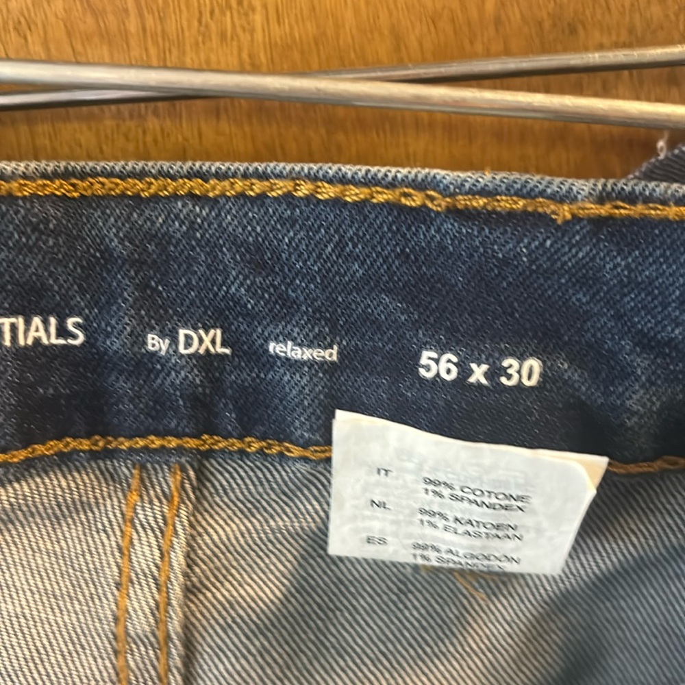Men’s big and tall jeans